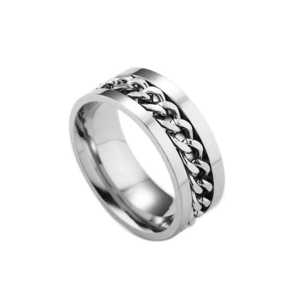 Rotating Chain Band Ring